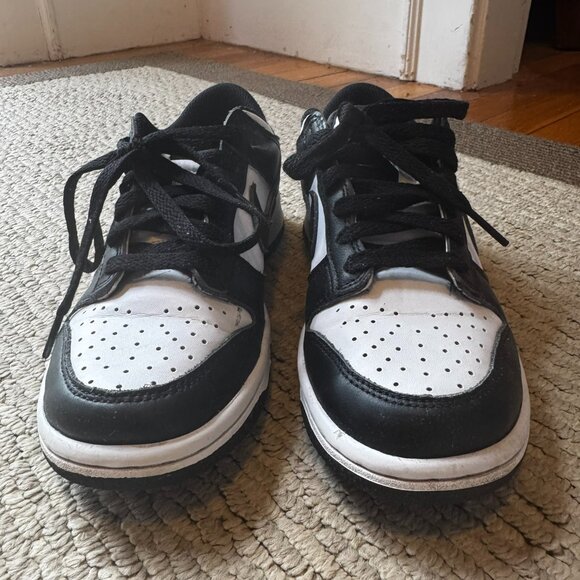 Nike Dunk Low Panda Black White 4.5Y GS Youth / Women’s 6 - Picture 2 of 5